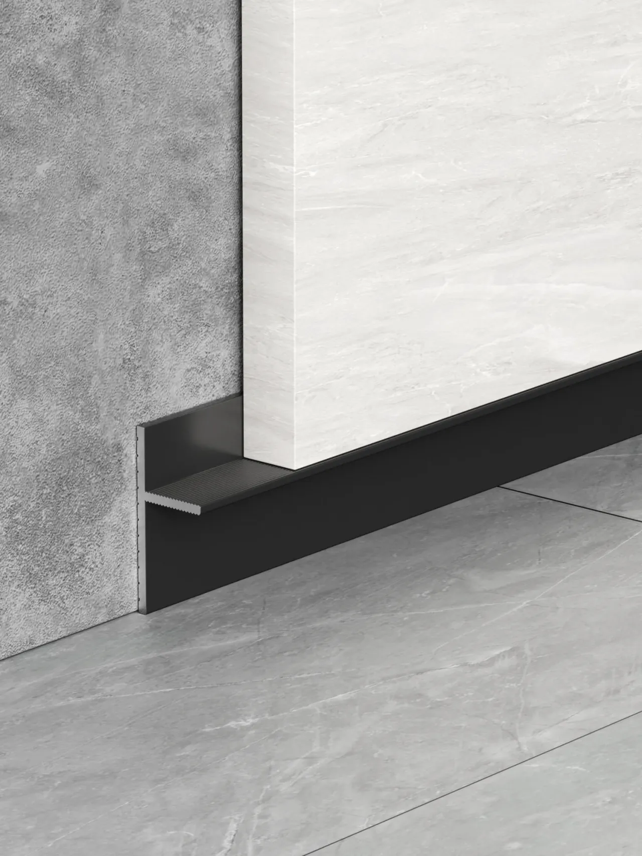 Aluminium skirting board RMS-GJ703