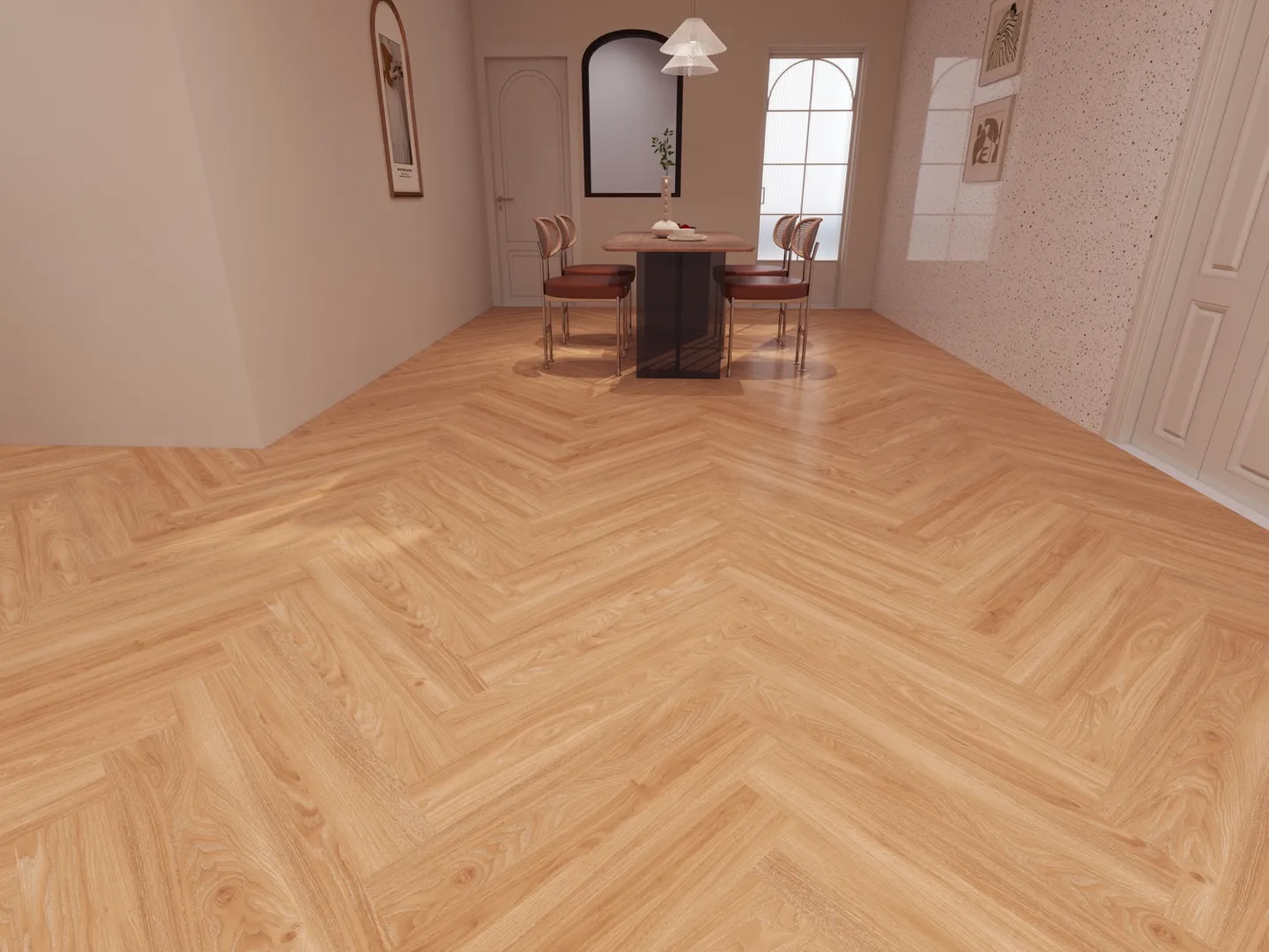 Herringbone SPC decor 8002-9, photo 1