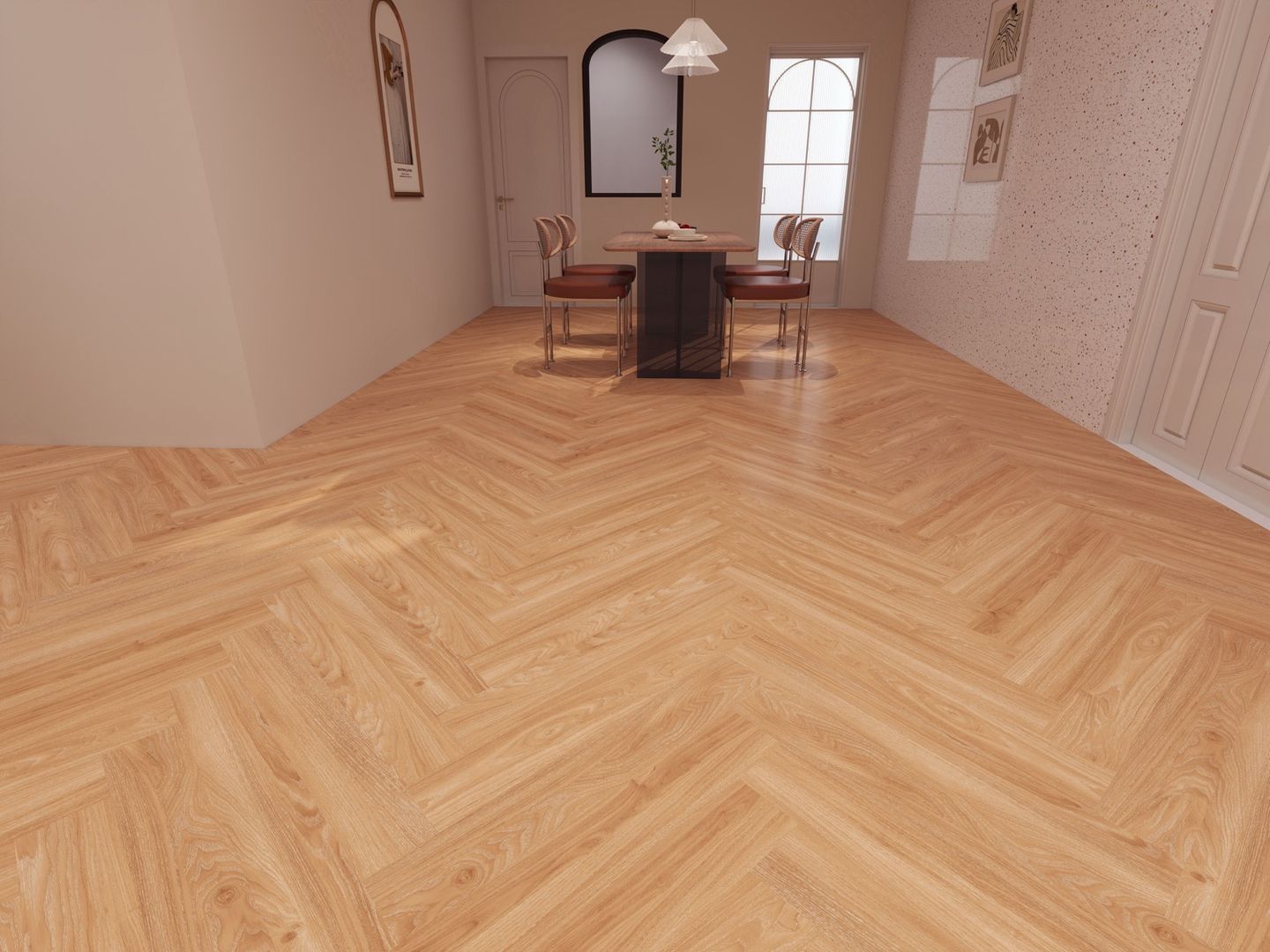 Herringbone SPC decor 8002-9, photo 1